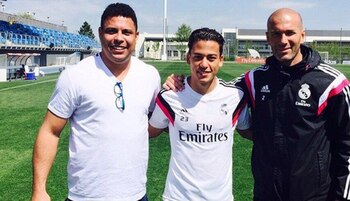 Cristian Benavente posó en una