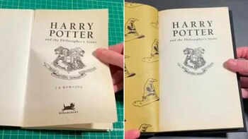 Un libro de Harry Potter