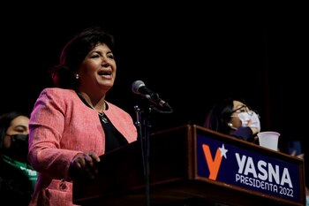 La excandidata presidencial del Partido