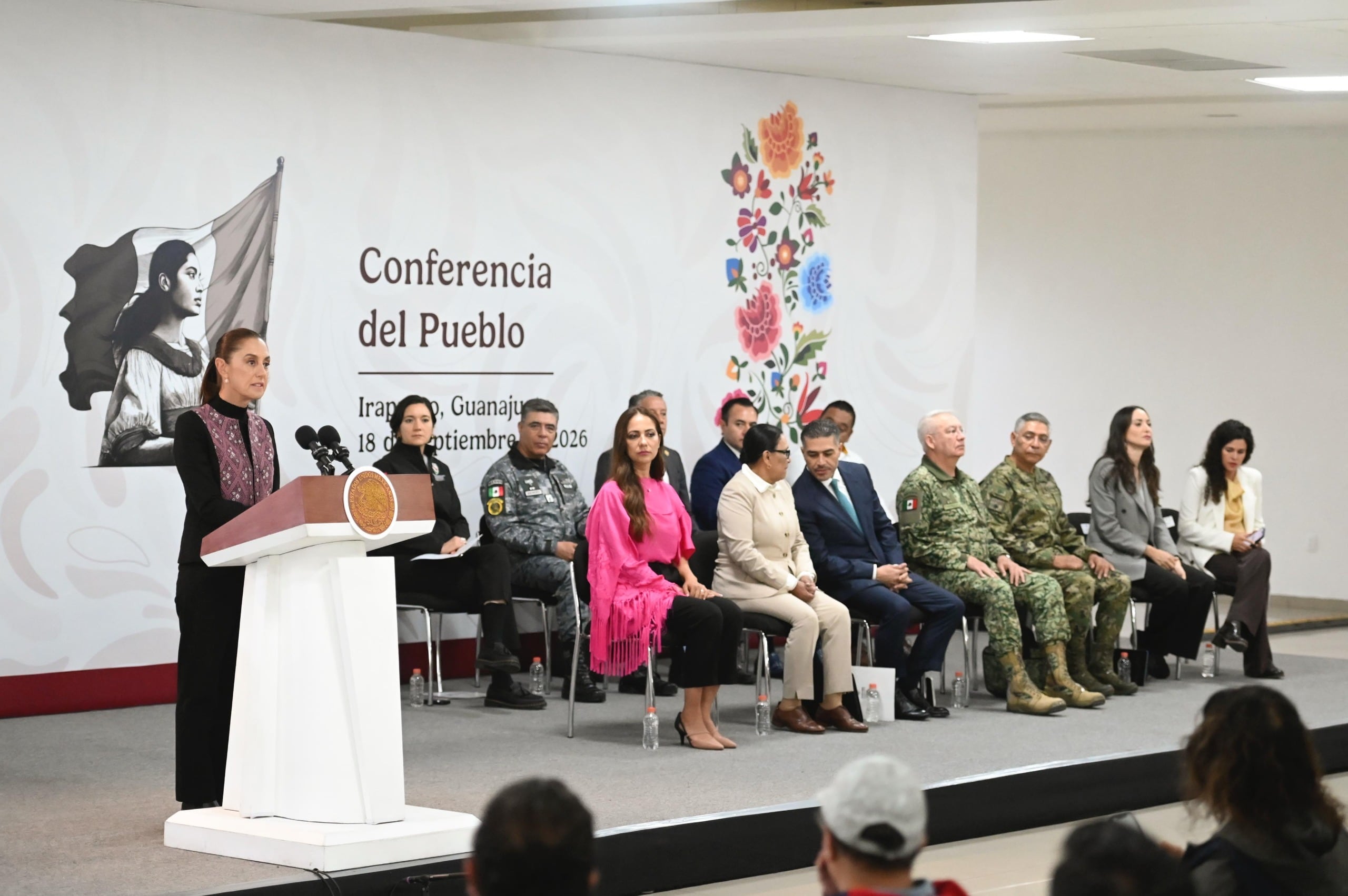 Sheinbaum negó que el decomiso de 59 millones de litros de hidrocarburo en Guanajuato esté relacionado con el ex gobernador de Baja California Ernesto Ruffo. (Presidencia)