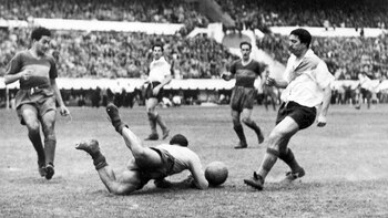 Angelito en acción. En un