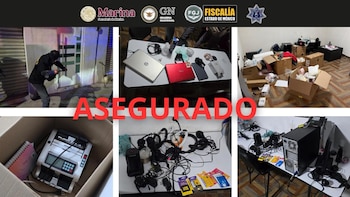 Aseguran call center clandestino utilizado