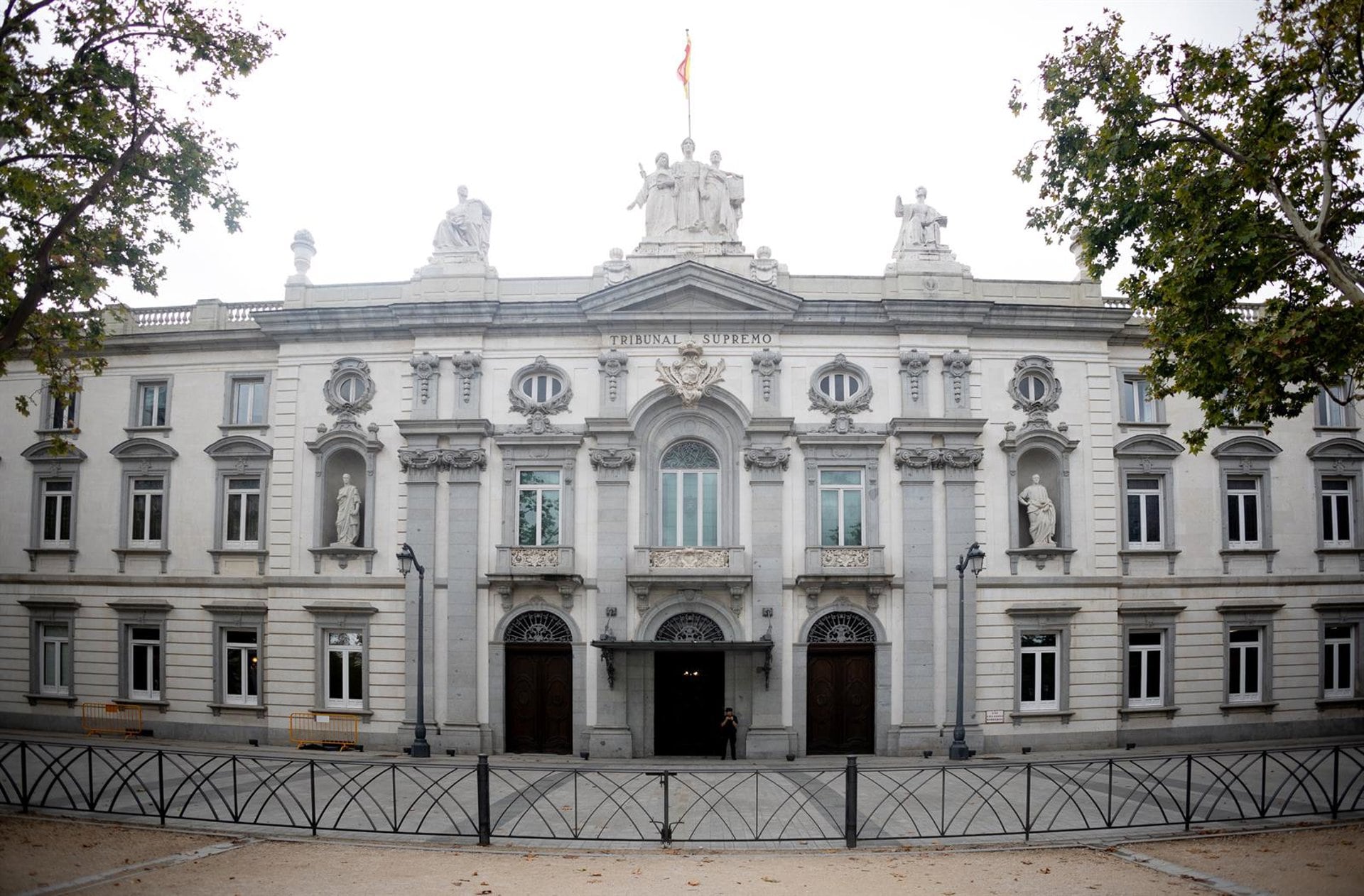 Fachada del Tribunal Supremo en Madrid. (Eduardo Parra/Europa Press)
