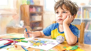 El cerebro aprende cuando se aburre: seis formas de favorecer la creatividad infantil