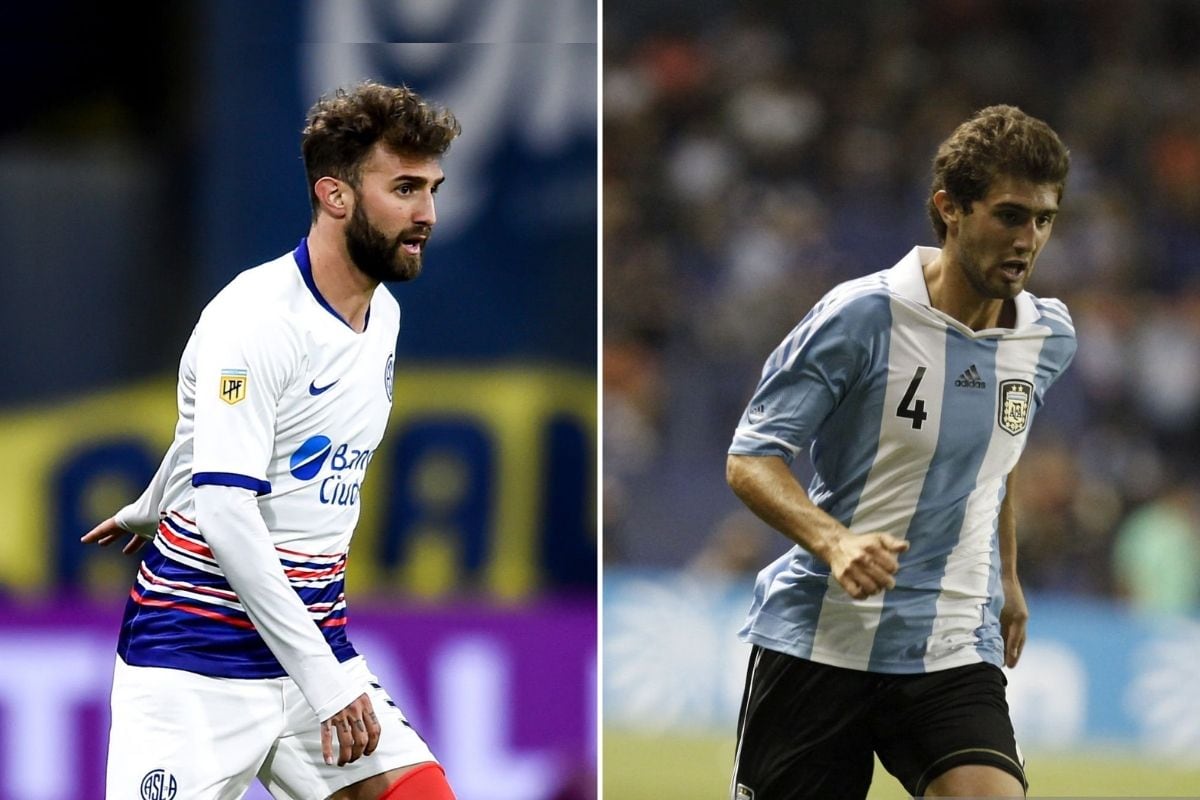 El ex futbolista de San Lorenzo de Almagro vistió la camiseta de la selección argentina