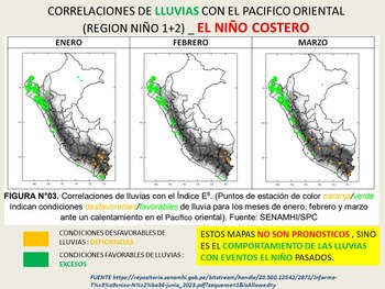 Las lluvias fueron intensas y
