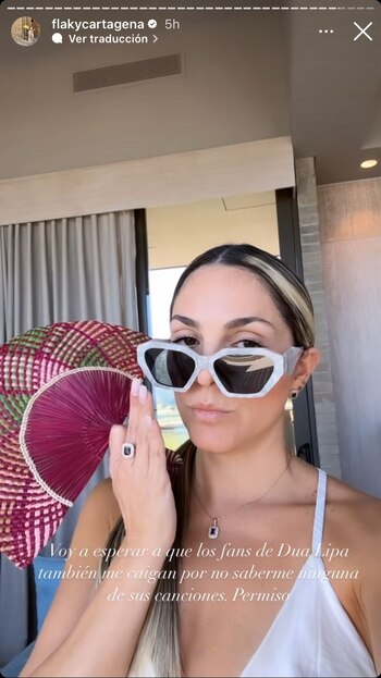 Mabel Cartagena respondió a sus