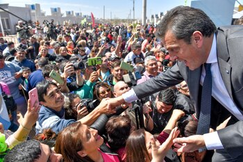 Sergio Massa entregó unas 500