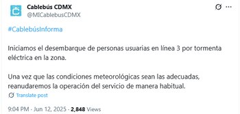 La Línea 3 del Cablebús