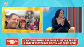La cantante asegura que existen pruebas que demostrarían su inocencia. Captura: América Hoy.