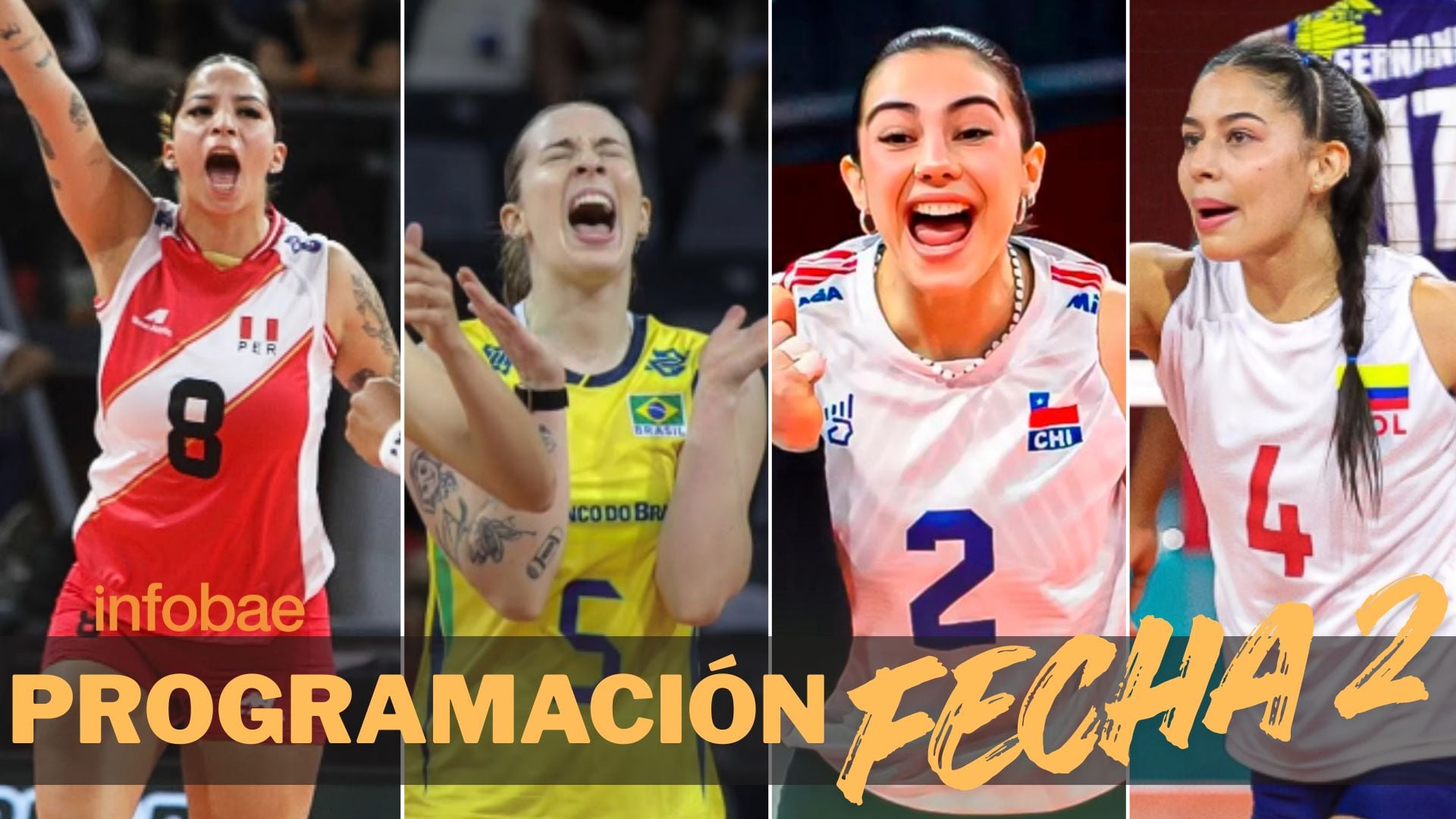 Programación de la fecha 2 de la Copa Sudamericana de Vóley 2026 HOY: partidos, horarios y canales TV
