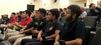 Debido a las intensas lluvias