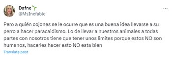 Un tiktoker fue criticado por