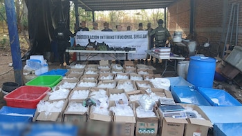 Marina desmantela narcolaboratorio de los