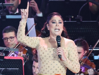 Isabel Pantoja en un concierto. (Europa Press)