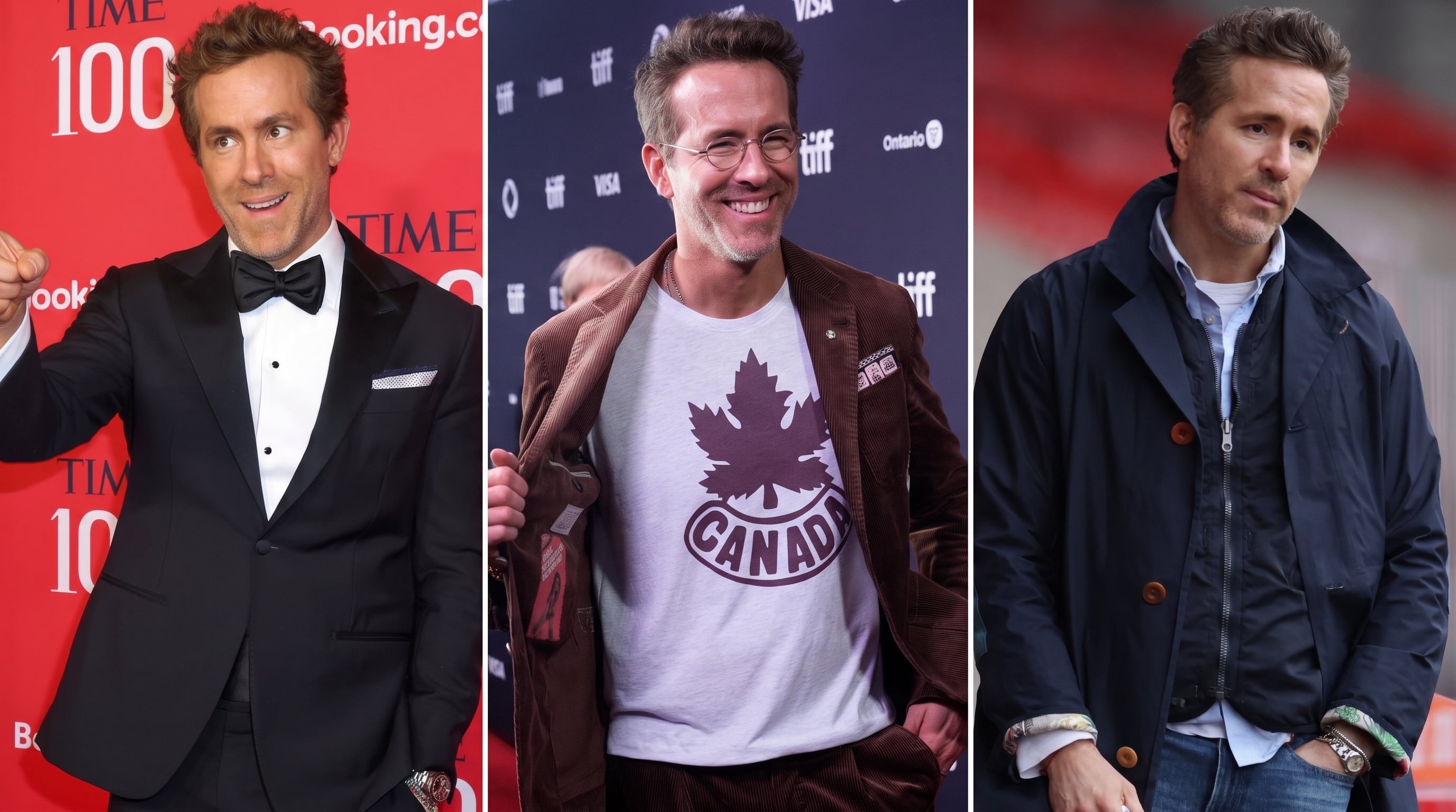 Ryan Reynolds cumple 50 años: las claves de su estilo que le permiten pasar del traje de gala a la ropa casual con naturalidad