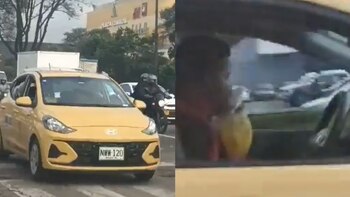 Con video en mano, conductora