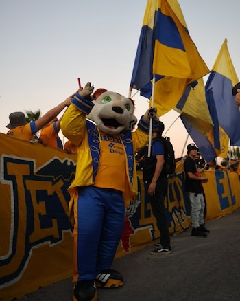 La mascota de Tigres UANL,