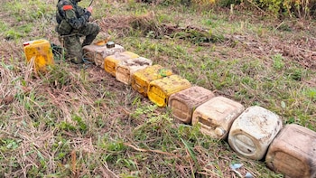 Autoridades destruyeron 220 kilos de explosivos hallados en una caleta clandestina de las disidencias de las Farc en el Meta