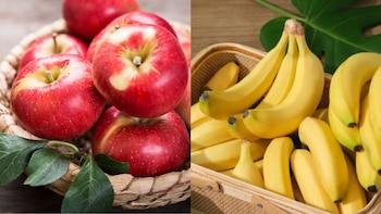Plátano o manzana: qué fruta