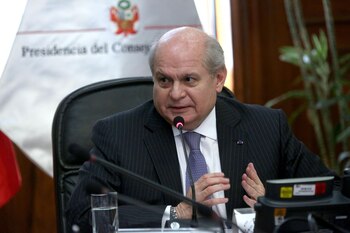 Pedro Cateriano fue primer ministro