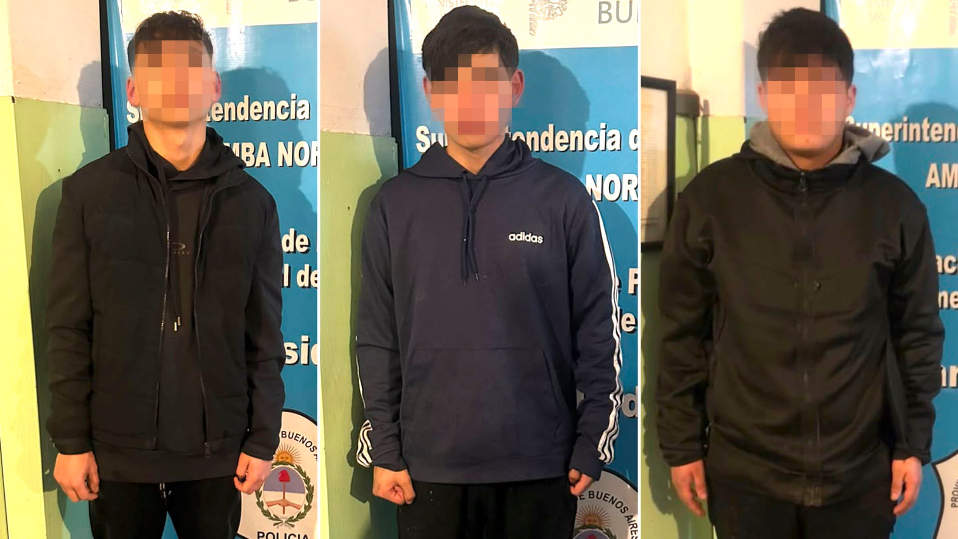 Los menores detenidos