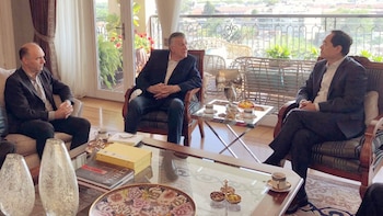 José Luis Gioja con el