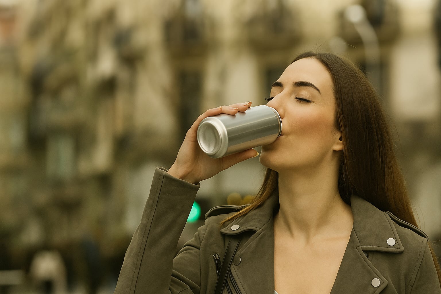 Las bebidas energéticas con alto contenido de cafeína y azúcar aumentan el riesgo de malestar gastrointestinal si se consumen sin comer (Imagen Ilustrativa Infoabe)