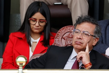 Angie Rodríguez fue durante más de un año la mano derecha del presidente de la República, Gustavo Petro, antes de que fuera aceptada su renuncia - crédito Mauricio Dueñas Castañeda/EFE