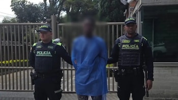Hombre en aparente estado de
