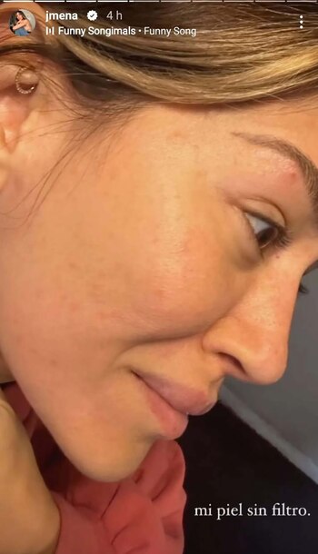 Jimena Barón comió comida chatarra