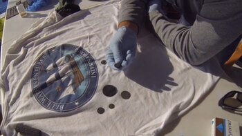 Un miembro de Blue Water