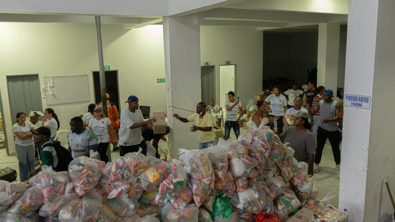 Chocó completó la primera entrega de ayuda tras el terremoto y cubrió todo el territorio afectado