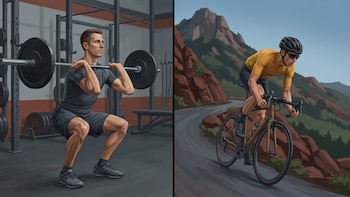 Cómo combinar la carga y las repeticiones para ganar fuerza sin aumento de la masa muscular