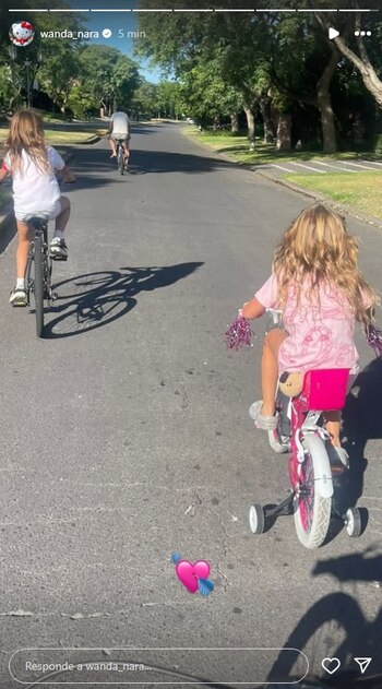 Las hijas de Wanda Nara