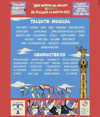 Cartel oficial de la Marcha