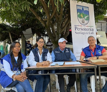 crédito @personeriacali/X | - crédito