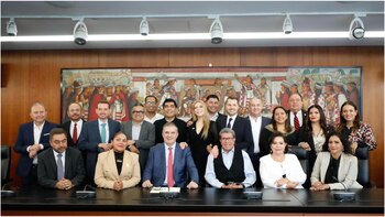 Ricardo Monreal-Marcelo Ebrard-Morena-México-24 de junio