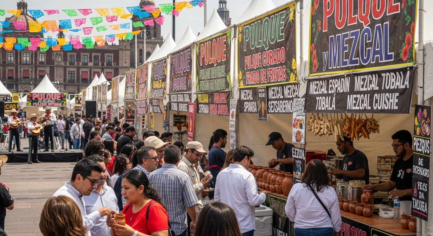 Listo el Festival del Pulque y Mezcal en la Ciudad de México (Imagen Ilustrativa Infobae)