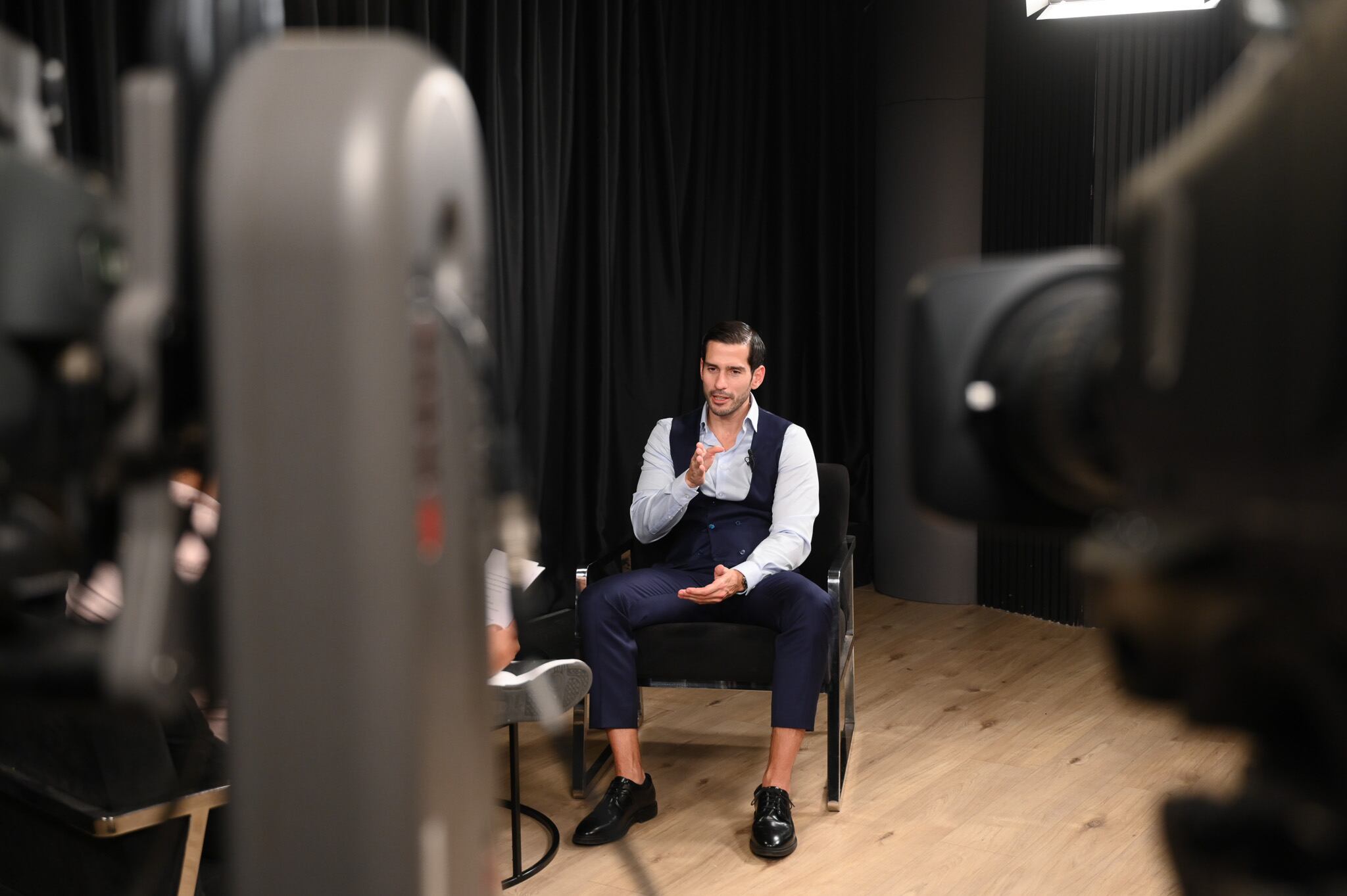 Ignacio González, CEO del America Business Forum, estudió Administración de Empresas en la Universidad ORT de Uruguay (Foto: Candela Teicheira)