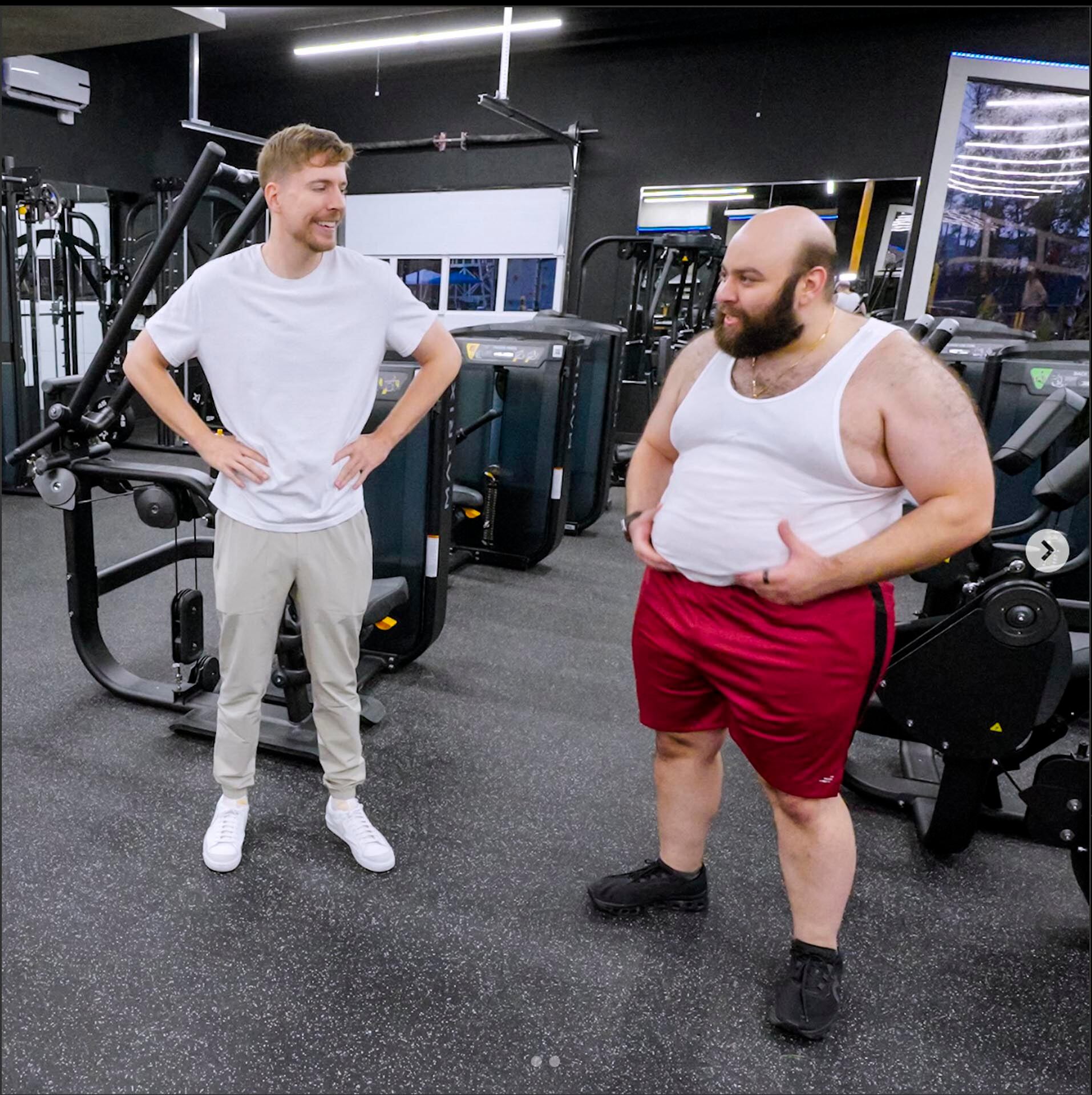 El video de MrBeast destaca la importancia del apoyo emocional en los desafíos personales(Credito: youtube Mr Beast)