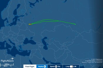 Vuelo que partió y aterrizó