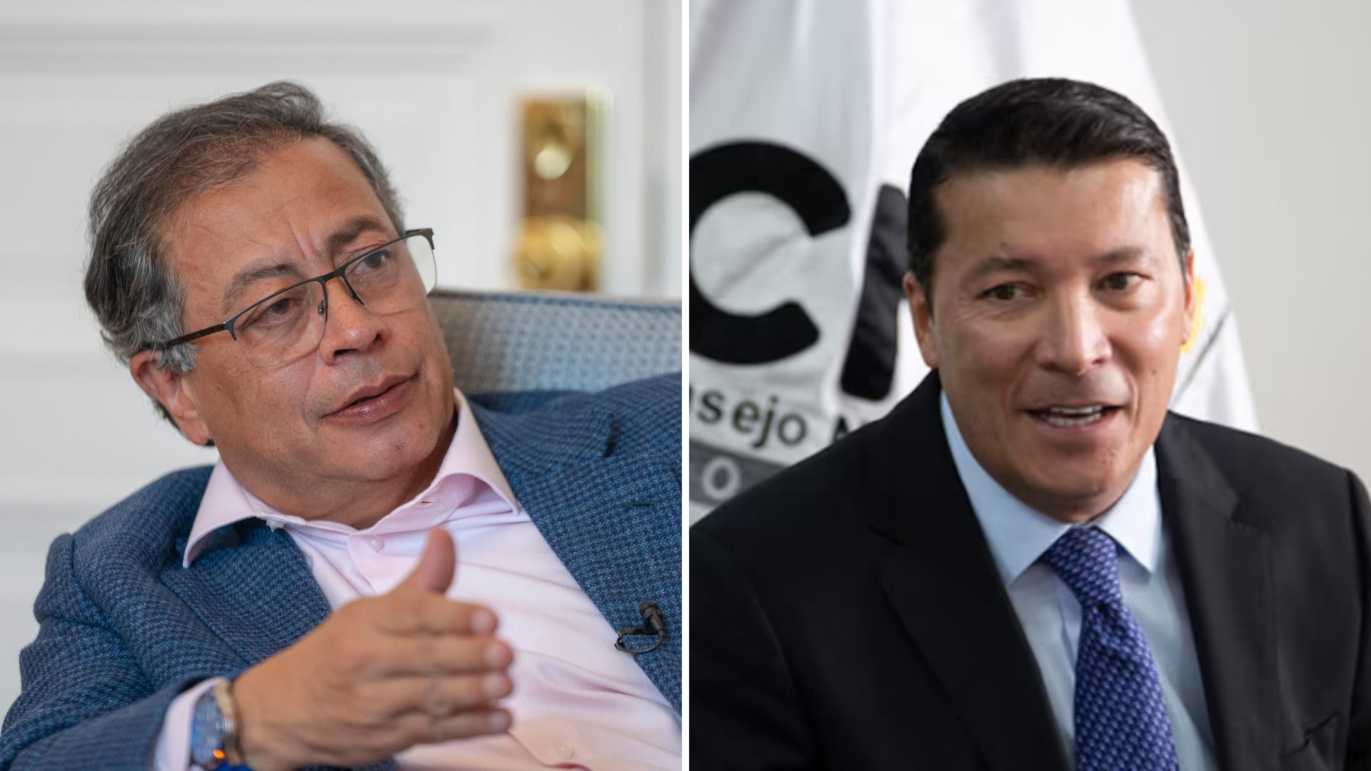 Gustavo Petro confrontó al registrador Penagos y reiteró el desacato al  fallo del Consejo de Estado sobre el software electoral - Infobae