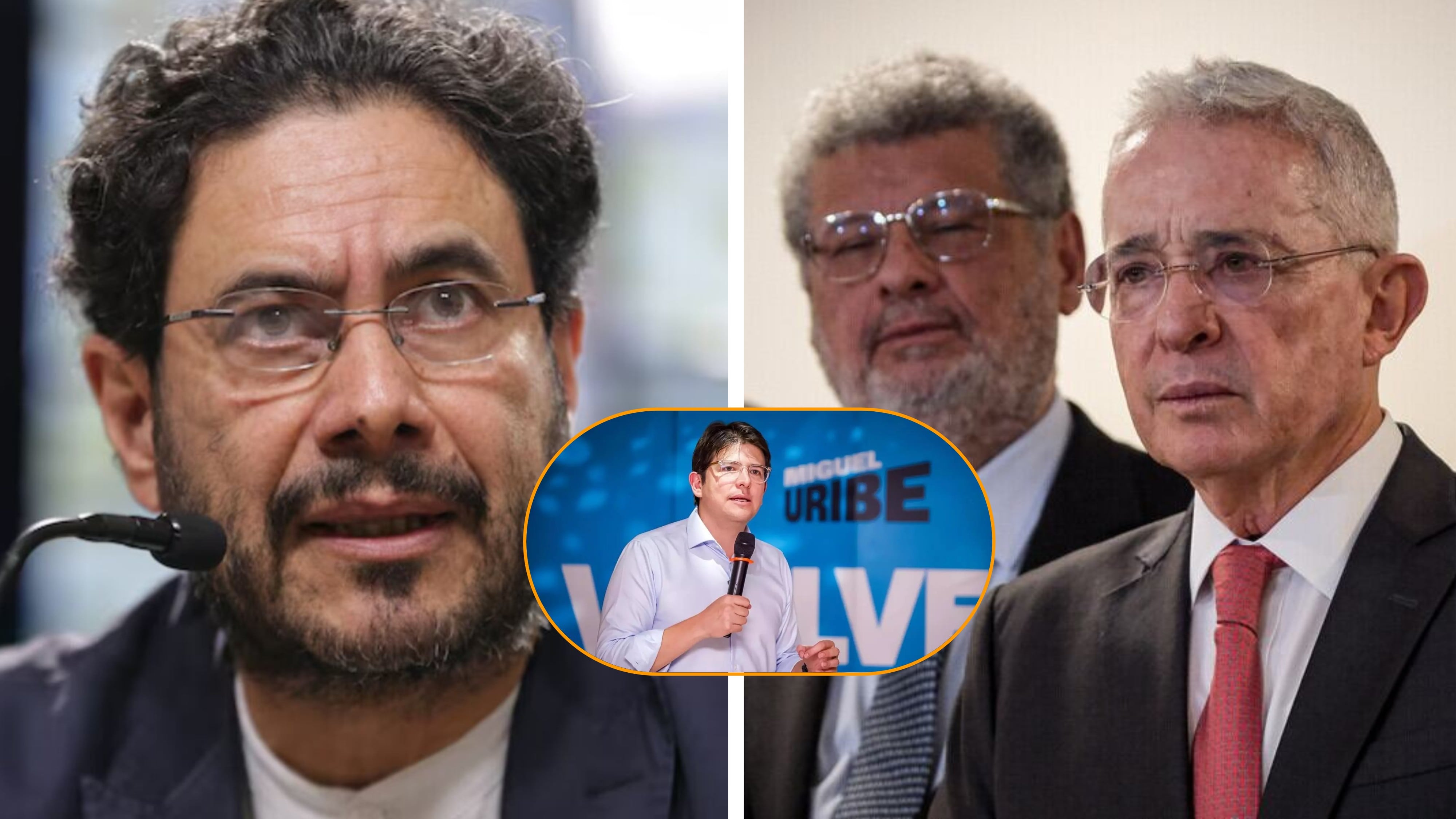 Álvaro Uribe culpó a Iván Cepeda de impulsar el escape de cabecillas de la Segunda Marquetalia que ordenó el magnicidio de Miguel Uribe Turbay - crédito Colprensa