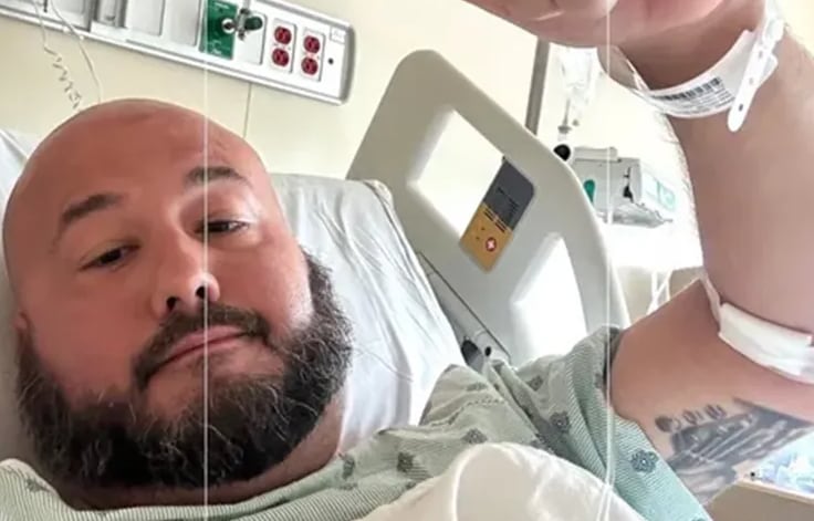 David Daniel sobrevivió a un ataque de tiburón en Boca Grande Key, Florida, mientras pescaba cerca de un banco de arena (GoFundMe)