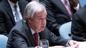 Guterres, "profundamente preocupado" por el