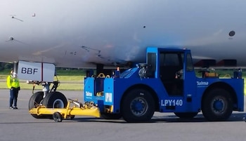 Imagen del avión de Latam