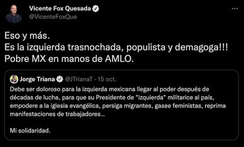 Vicente Fox Quesada en su
