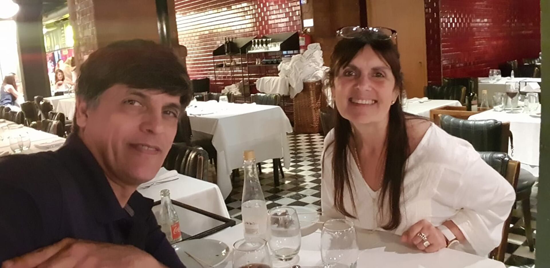 Al momento del episodio, la pareja se encontraba dentro de una camioneta Ford.