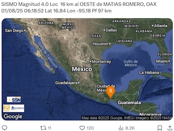 (X @SismologicoMX)